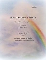 Imvula! We Dance in the Rain SSA choral sheet music cover Thumbnail